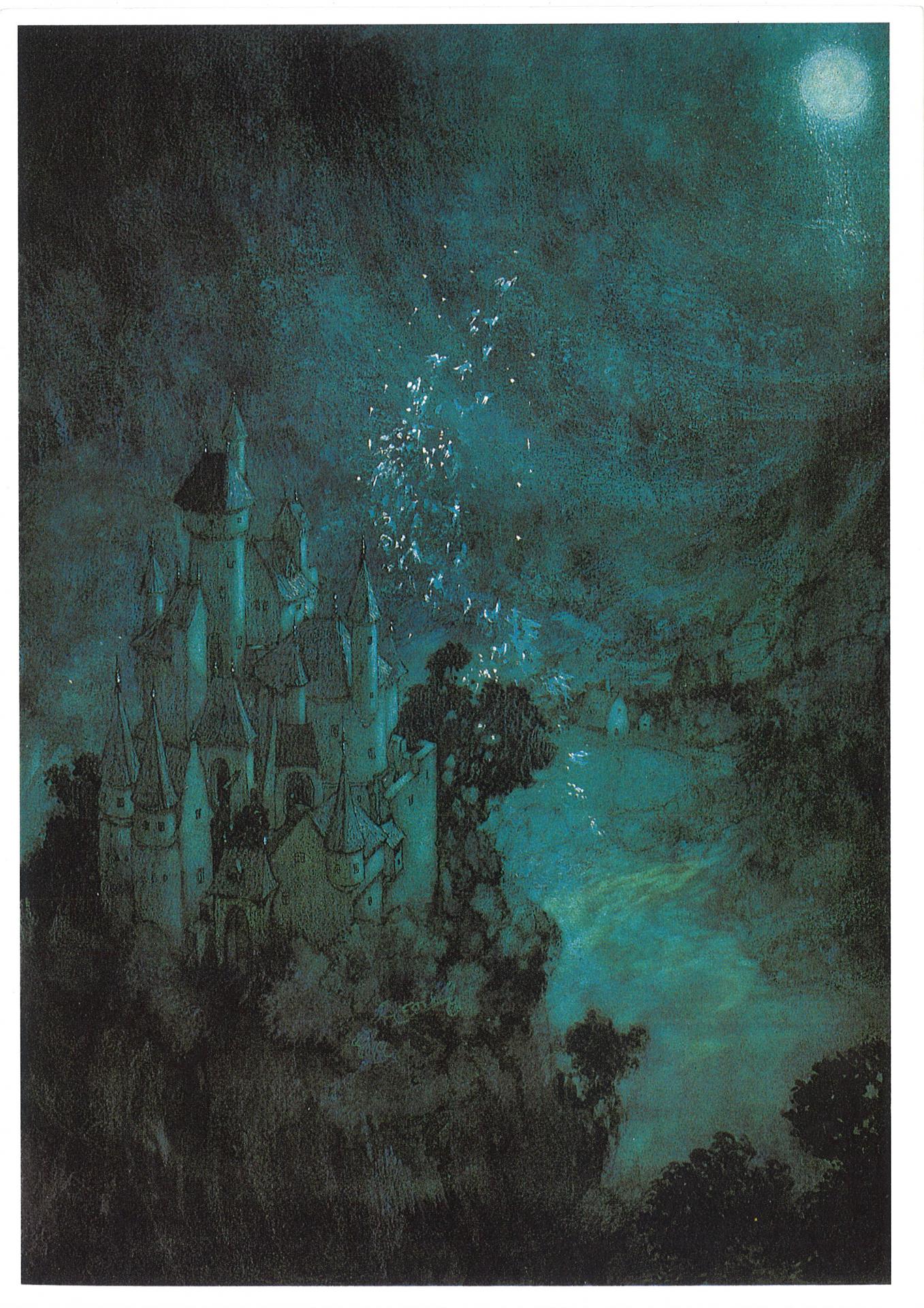 Château dans l'eau