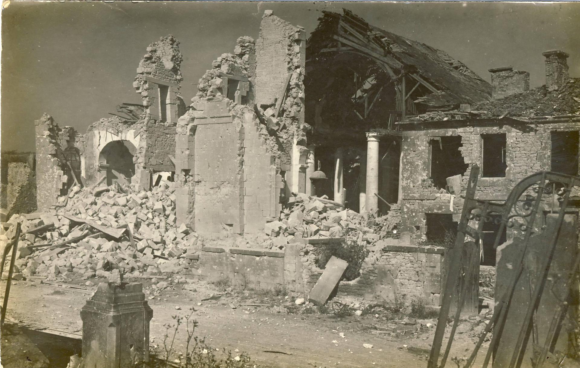 Eglise en ruines