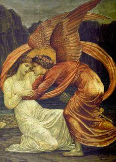 Eros et psyche enlacés