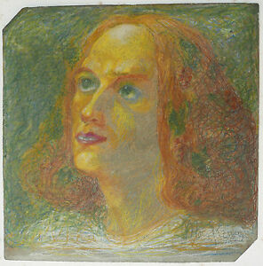 Femme visage-Peinture