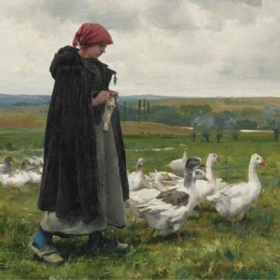 Gardienne d'oies-Dupré
